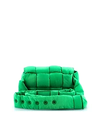 Pre-Owned Bottega Veneta Cassette Crossbody Bag Maxi Intrecciato Nylon