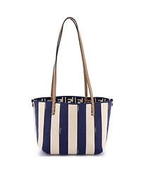 Pre-Owned Fendi Medium Reversible Roll Tote Zucca Canvas