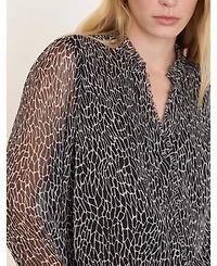 Whistles Women's Dragonfly Print Blouse