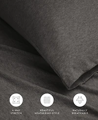 ienjoy Home Jersey Cotton 3-Pc. Sheet Set