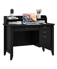 Sugift Computer Desk Writing Table Workstation for Home Office