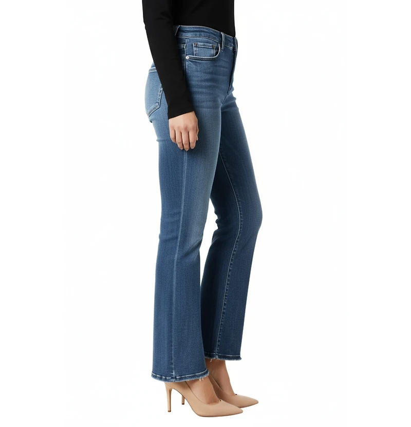 Slink Jeans Women's Denim high rise flare 28" inseam