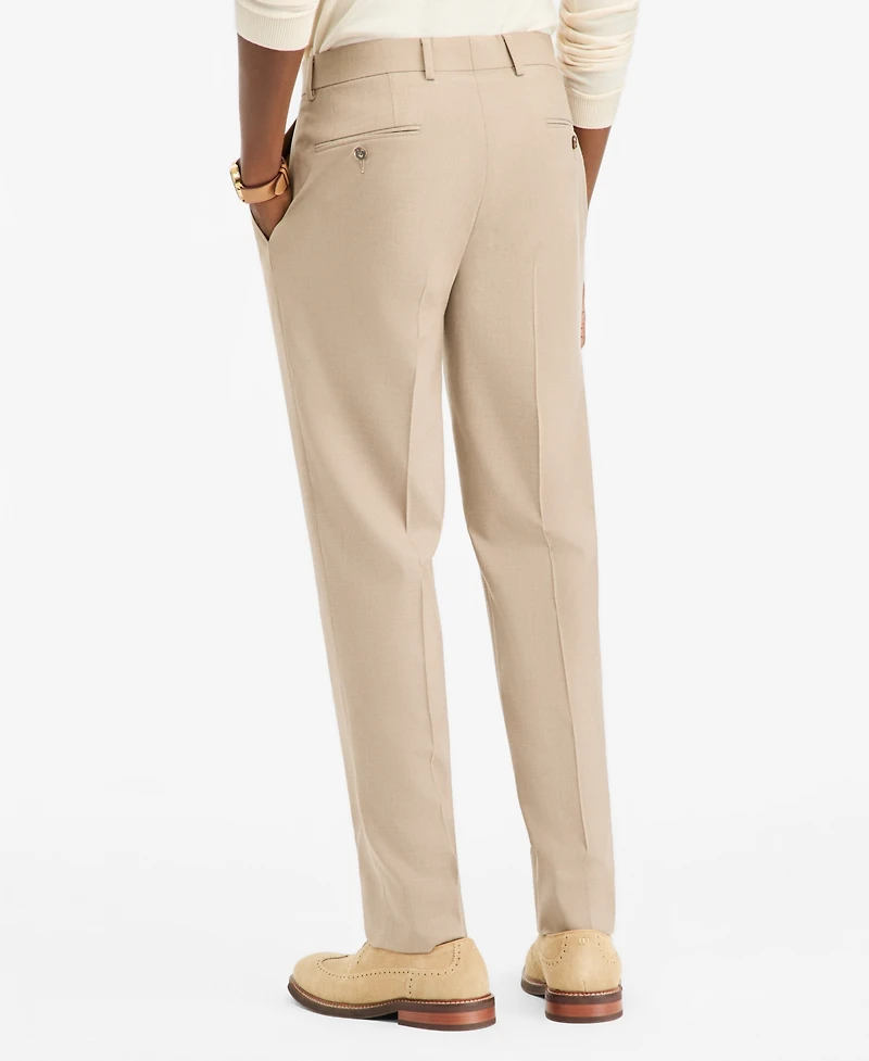 Bar Iii Men's Slim-Fit Tan Solid Suit Separates Pants, Macy's Exclusive