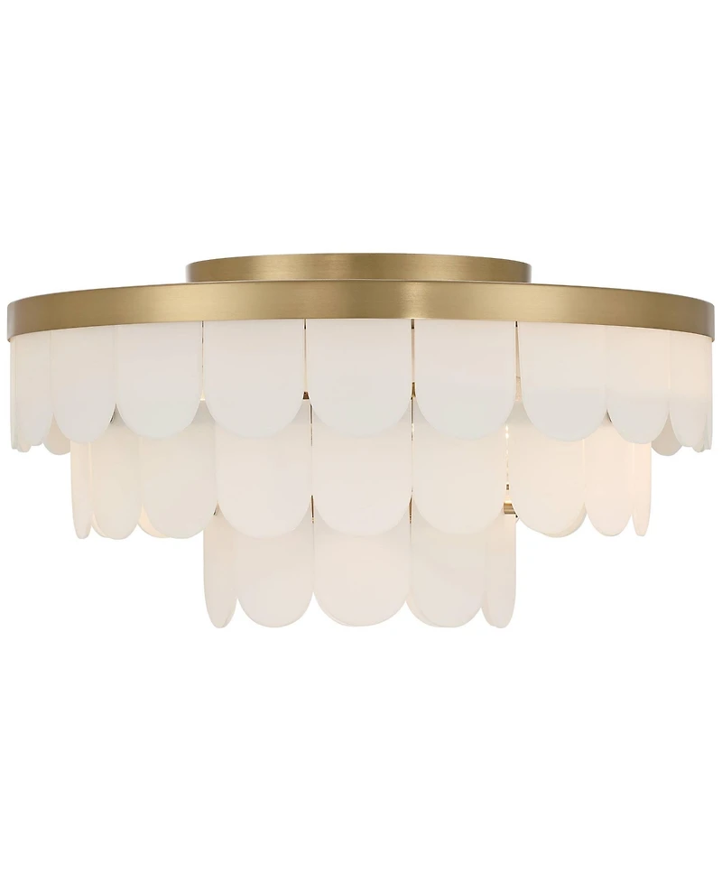 Possini Euro Design Haumea 16 1/4" Wide Ceiling Light