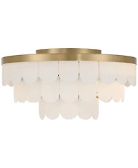 Possini Euro Design Haumea 16 1/4" Wide Ceiling Light