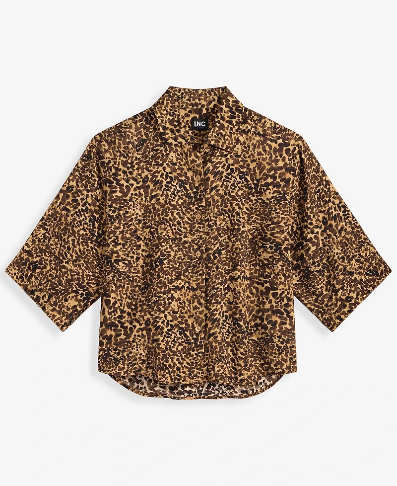 I.n.c. International Concepts Women's Flowy Blouse, Macy's Exclusive