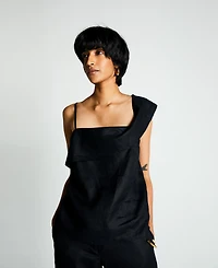 Reistor Women's The Wandering Wave top Black