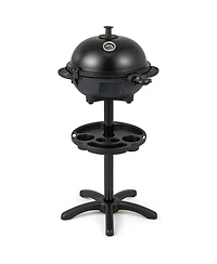 Sugift Electric Bbq Grill 1200W Indoor Outdoor Grill with Dual Zones