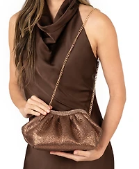 Nina Zayla Straw Small Clutch Handbag