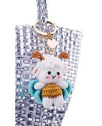 Nina Crochet Angel Lamb Small Bag Charm