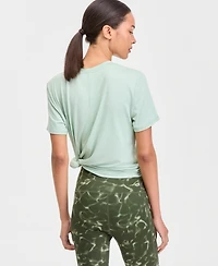 Id Ideology Women's Performance Crewneck T-Shirt, Macy's Exclusive