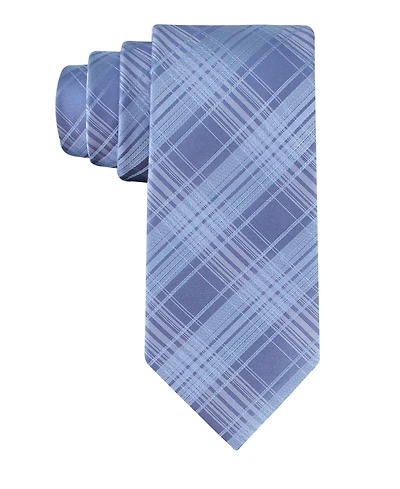 Calvin Klein Men's Classic Fit Jover Plaid Tie