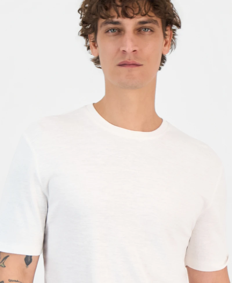 Hugo Boss Men's Slim-Fit Crewneck T-Shirt