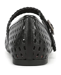 Vionic Women's Alameda Woven Mary Jane Flats