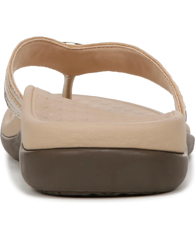 Vionic Womens Aloe Thong Sandals