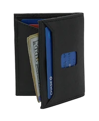 Alpine Swiss Rfid Blocking Slim Front Pocket Wallet Leather Business Card Case