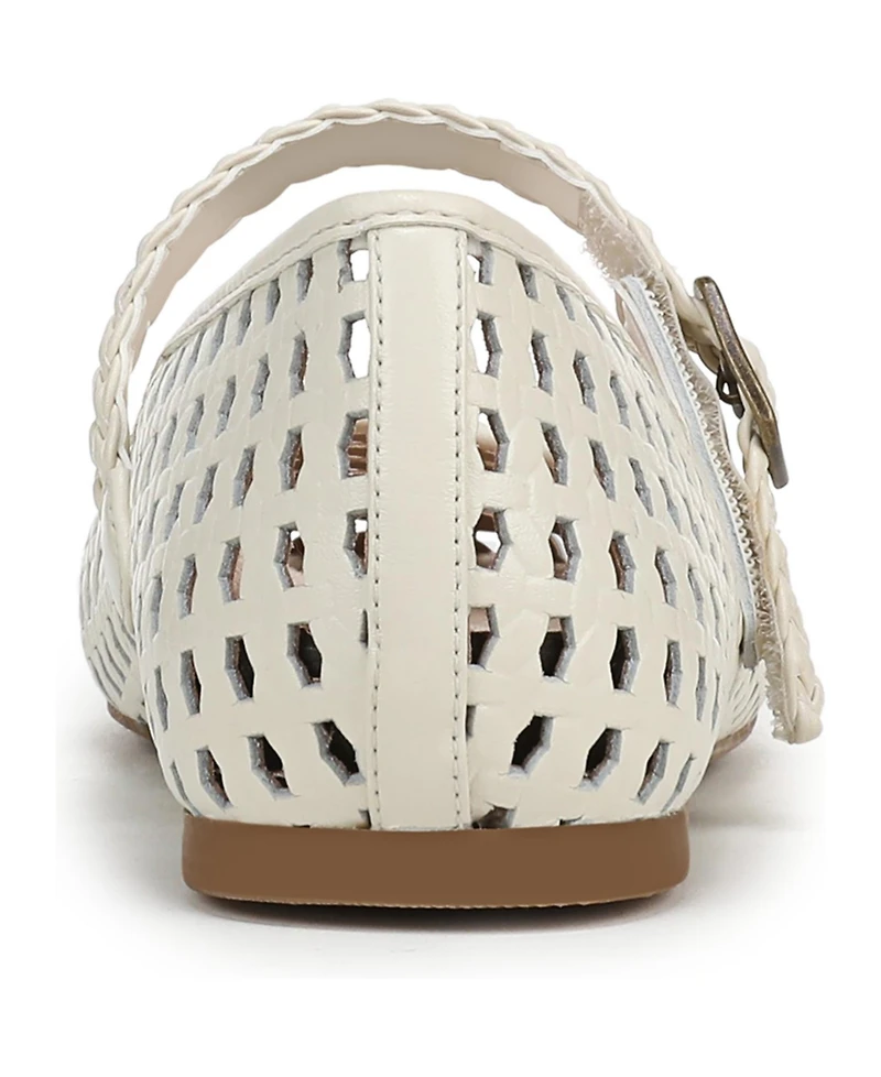 Vionic Womens Alameda Woven Mary Jane Flats