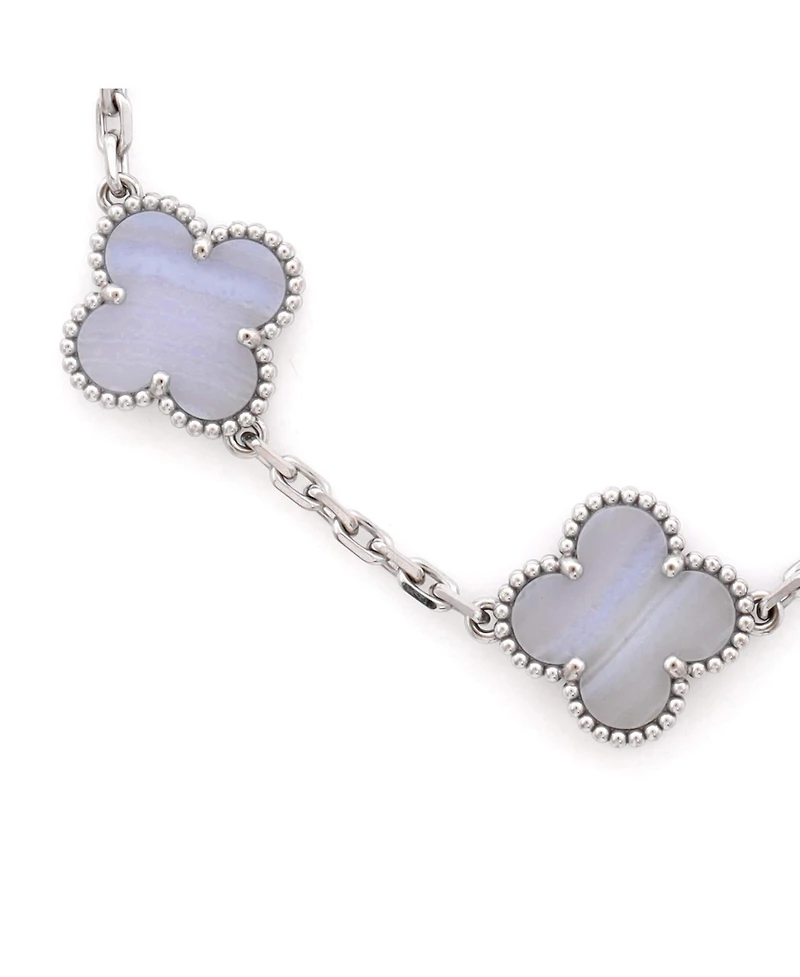 Pre-Owned Van Cleef and Arpels Vintage Alhambra 5 Motifs Bracelet