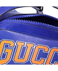 Pre-Owned Gucci Small Ny Dragons Camera Crossbody Bag Printed Leather