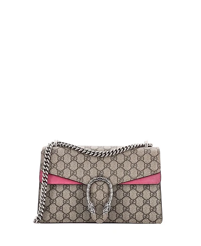 Pre-Owned Gucci Small Dionysus Bag Gg Coated Canvas