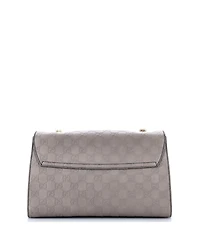Pre-Owned Gucci Medium Emily Chain Flap Bag Guccissima Leather