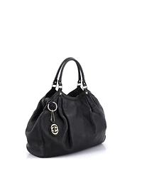 Pre-Owned Gucci Large Sukey Tote Guccissima Leather