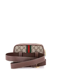 Pre-Owned Gucci Small Ophidia Belt Bag Gg Coated Canvas