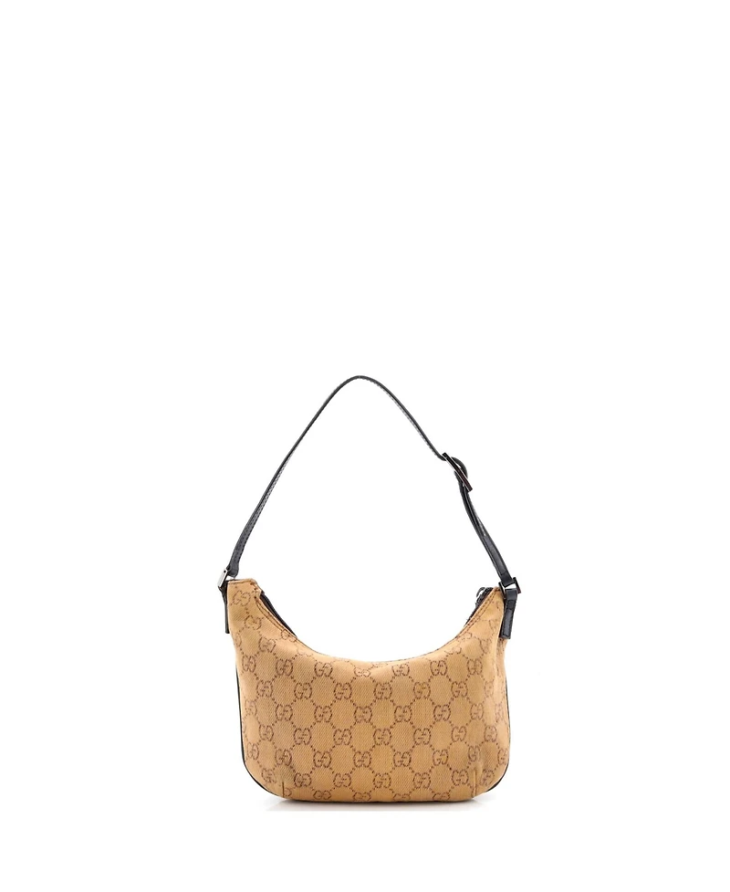 Pre-Owned Gucci Small Vintage Pochette Shoulder Bag Gg Canvas