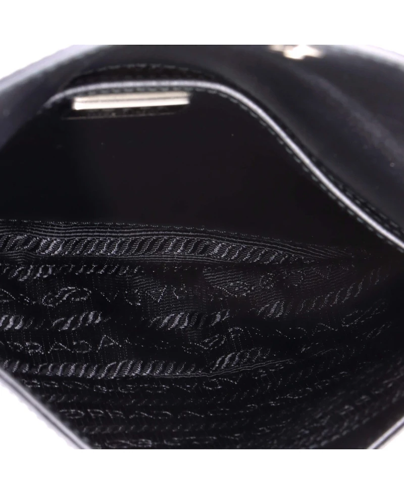 Pre-Owned Prada Small Cleo Flap Shoulder Bag Spazzolato Leather