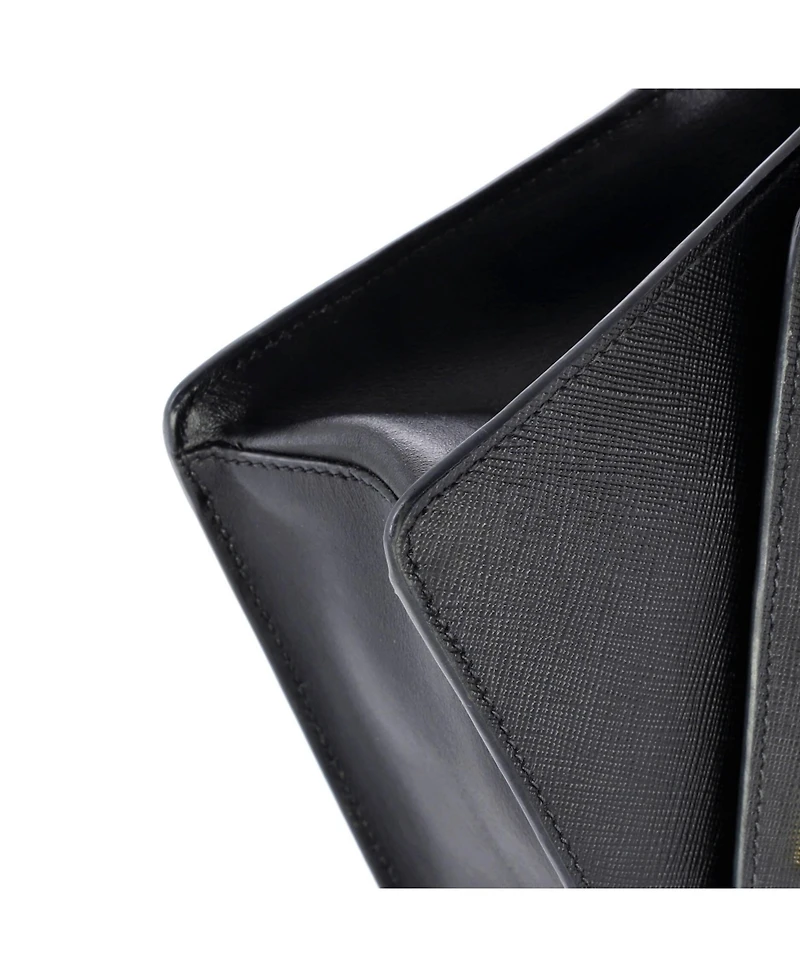 Pre-Owned Prada Small Envelope Flap Chain Shoulder bag Saffiano Leather