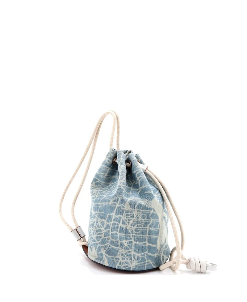 Pre-Owned Loewe Sailor Bucket Backpack Denim