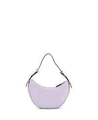 Pre-Owned Prada Arque Half Moon Hobo Leather