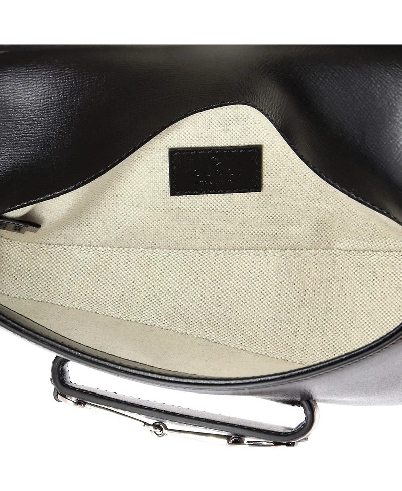 Pre-Owned Gucci Mini Horsebit 1955 Asymmetric Shoulder Bag Leather