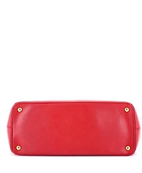 Pre-Owned Prada Medium Double Zip Lux Tote Saffiano Leather