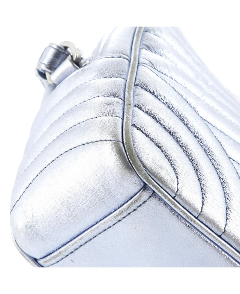 Pre-Owned Prada Small Camera Bag Diagramme Quilted Leather