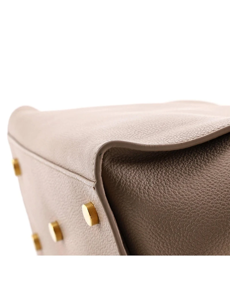 Pre-Owned Saint Laurent Small Monogram Cabas Downtown Leather