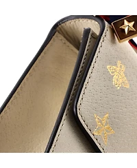 Pre-Owned Gucci Small Sylvie Shoulder Bag Printed Leather