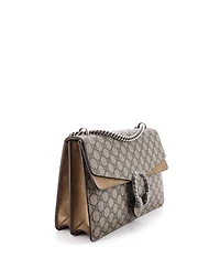 Pre-Owned Gucci Medium Dionysus Bag Gg Coated Canvas