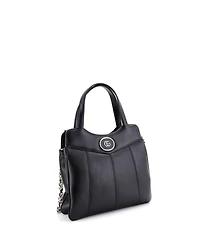 Pre-Owned Gucci Small Petite Gg Tote Quilted Leather