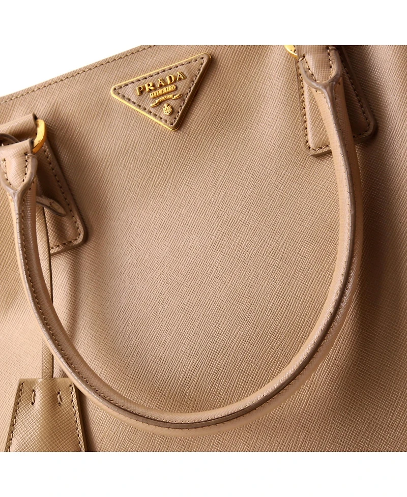 Pre-Owned Prada Medium Gardener's Tote Saffiano Leather