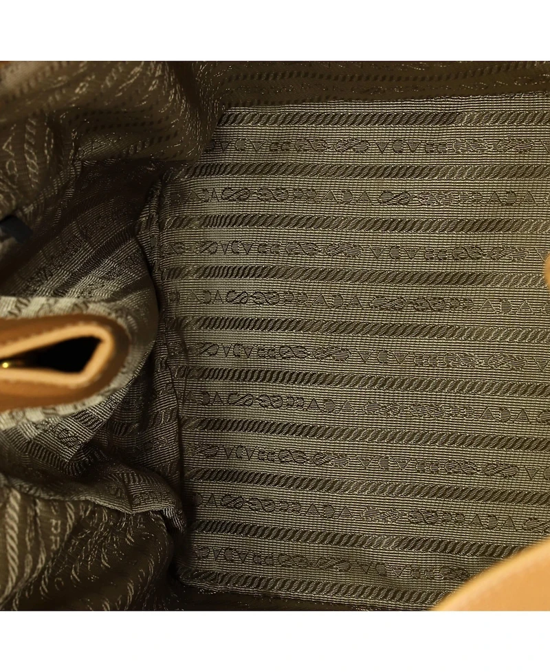 Pre-Owned Prada North South Lux Open Tote Saffiano Leather