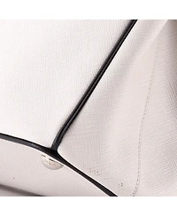 Pre-Owned Prada Small Galleria Double Zip Tote Saffiano Leather