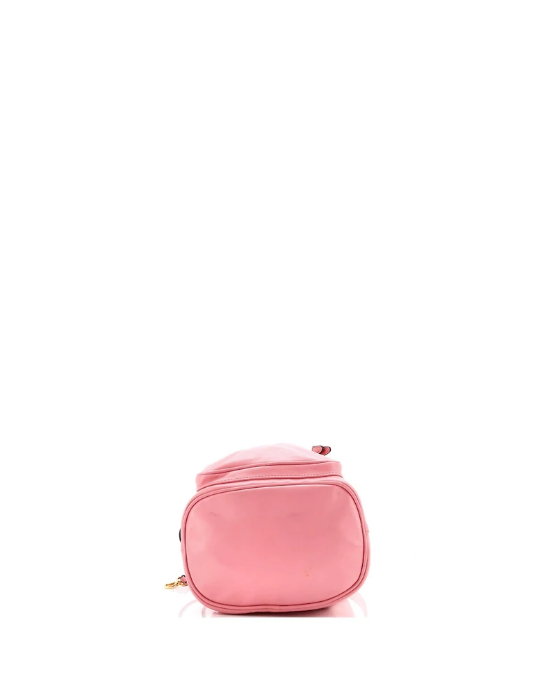 Pre-Owned Prada Small Drawstring Pocket Bucket Bag Soft Calf