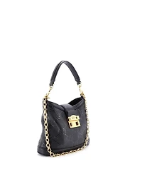 Pre-Owned Gucci Small Wonka Convertible Top Handle Bucket Bag Debossed Gg Leather