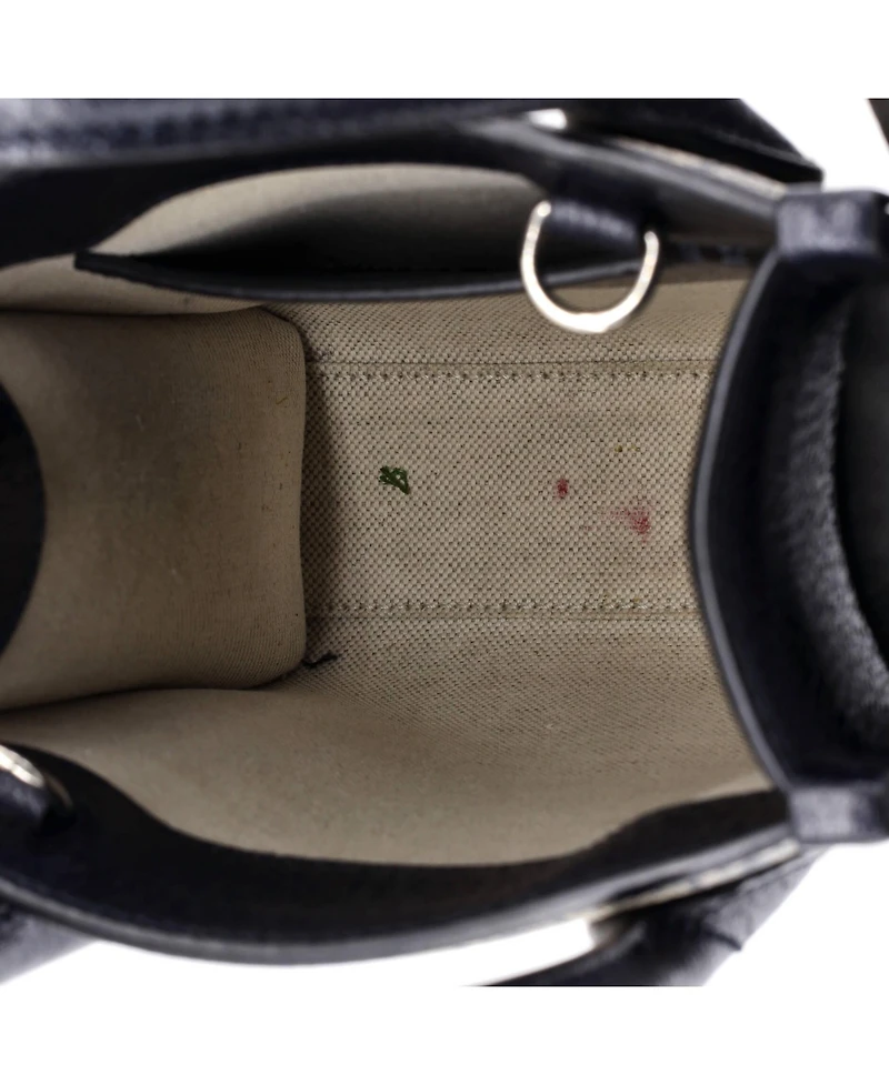 Pre-Owned Gucci Mini Interlocking G Patch Tote Gg Coated Canvas