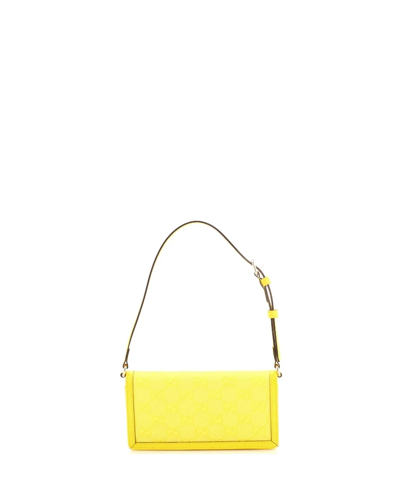 Pre-Owned Gucci Mini Luce Shoulder Bag Gg Canvas