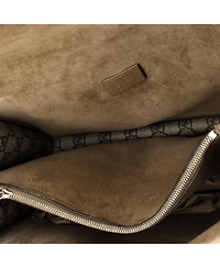 Pre-Owned Gucci Medium Dionysus Bag Gg Coated Canvas