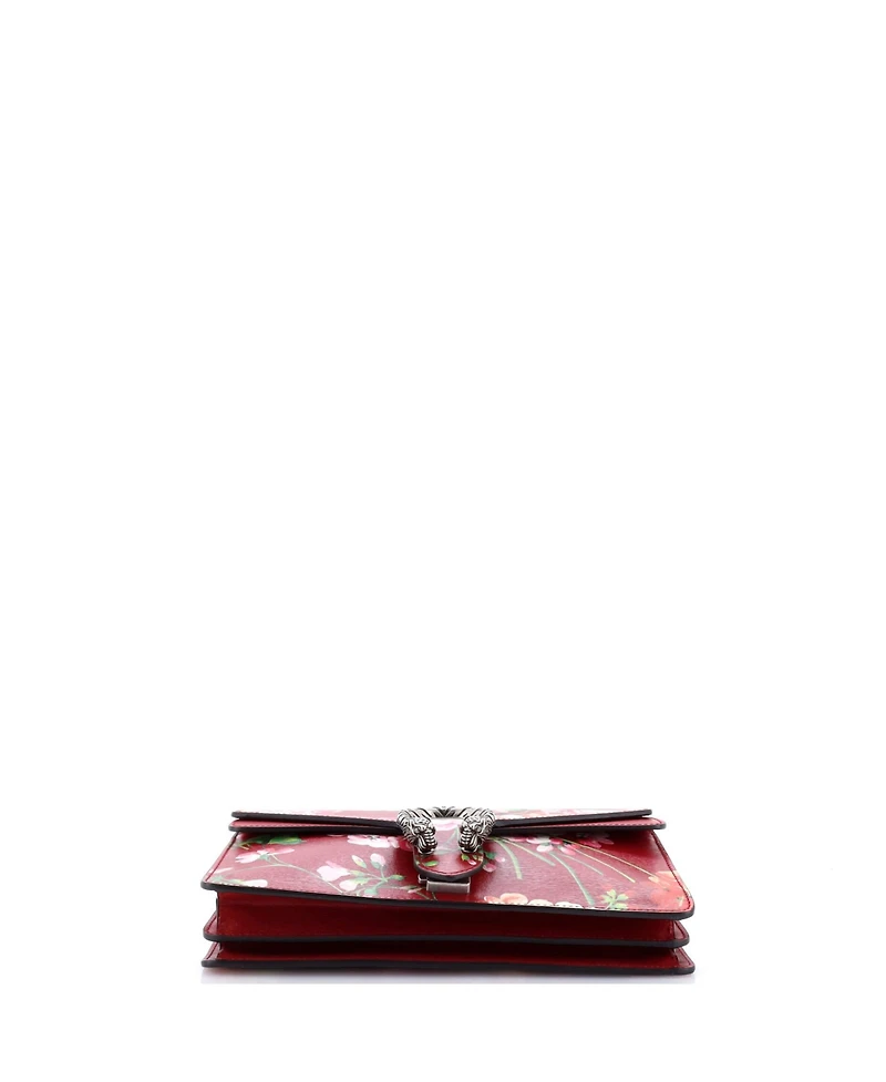Pre-Owned Gucci Small Dionysus Bag Blooms Print Leather