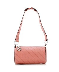 Pre-Owned Gucci Mini Blondie Shoulder Bag Diagonal Quilted Leather