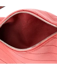 Pre-Owned Gucci Mini Blondie Shoulder Bag Diagonal Quilted Leather